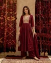 K 1237 By Naisha Mul Chanderi Beads Work Anarkali Suits 
